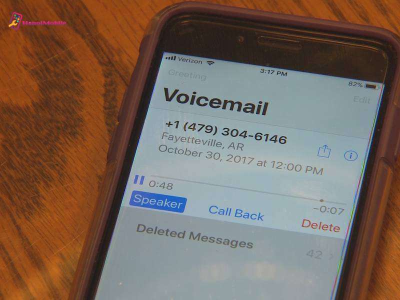 Cách ghi âm cuộc gọi trên iPhone bằng Voicemail